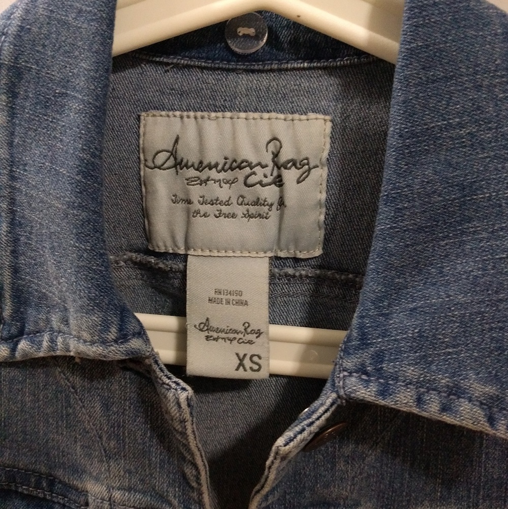 Demin Jacket (American Rag by Macys) - Picture 2 of 3